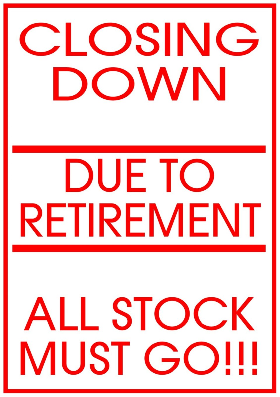 Retirement Banner
